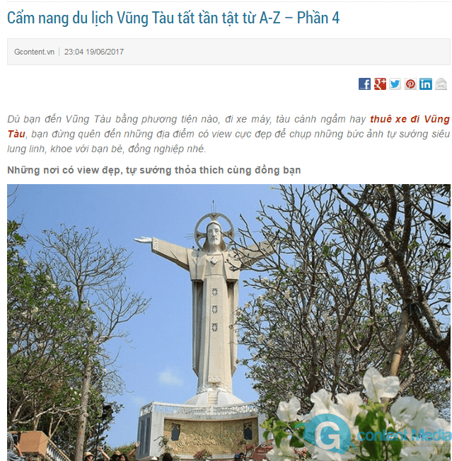 Trải nghiệm du lịch thực tế