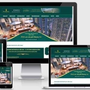 Blogspot template bất động sản Gold Season