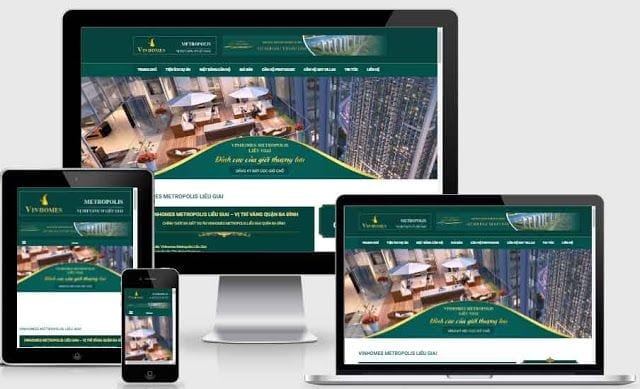 Blogspot template bất động sản Gold Season