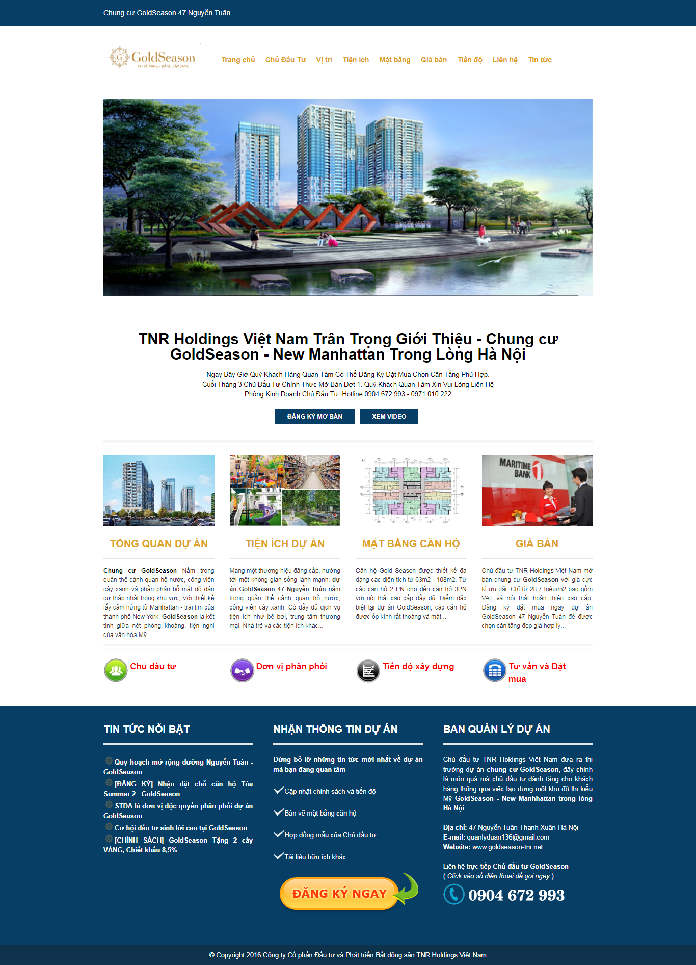 Blogspot template bất động sản Gold Season - Ảnh 2