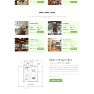 Landing page bất động sản, nhà đất