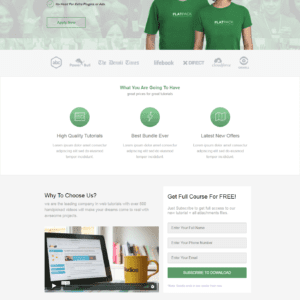 Landing page tuyển dụng