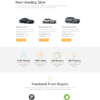 Landing page xe hơi