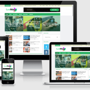 Sure Mag – Blogger theme