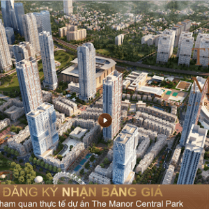 Blogspot template bất động sản The Manor Central Park