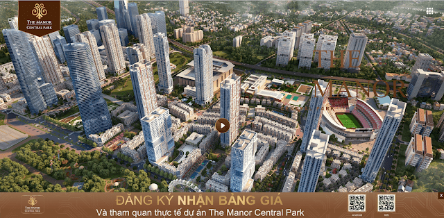 Blogspot template bất động sản The Manor Central Park - Ảnh 2