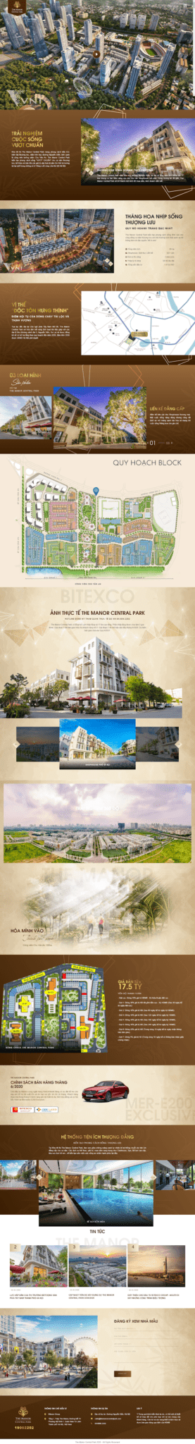 Blogspot template bất động sản The Manor Central Park - Ảnh 3