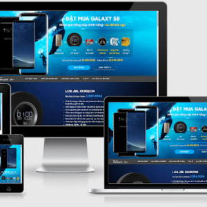 Blogspot template landing page samsung