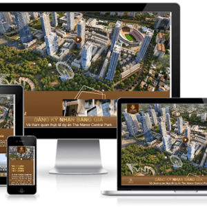 Blogspot template bất động sản The Manor Central Park