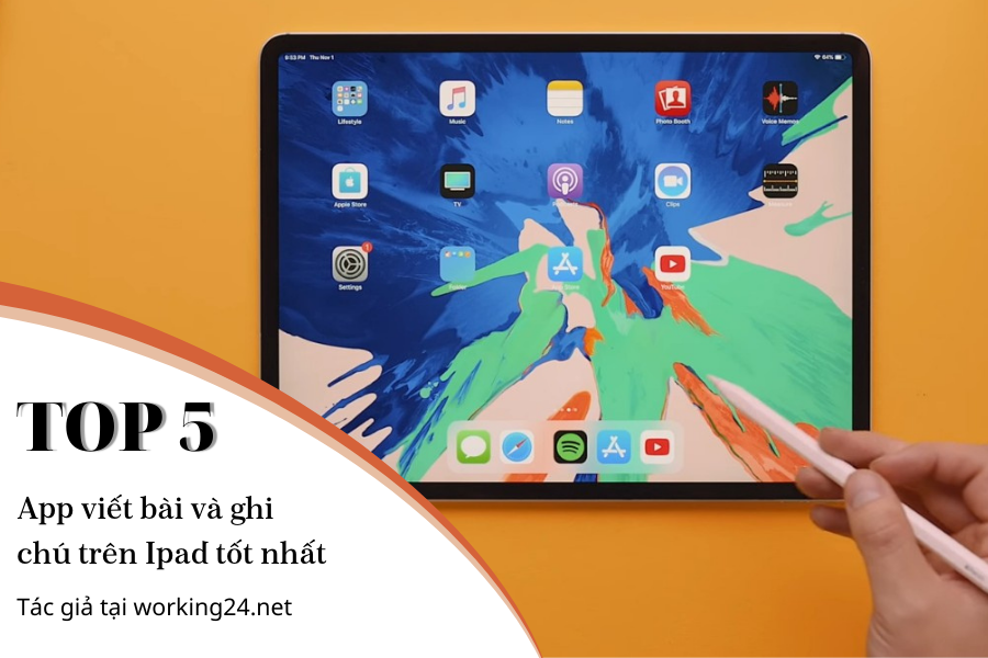 Read more about the article Top 5 app viết bài và ghi chú trên ipad tốt nhất