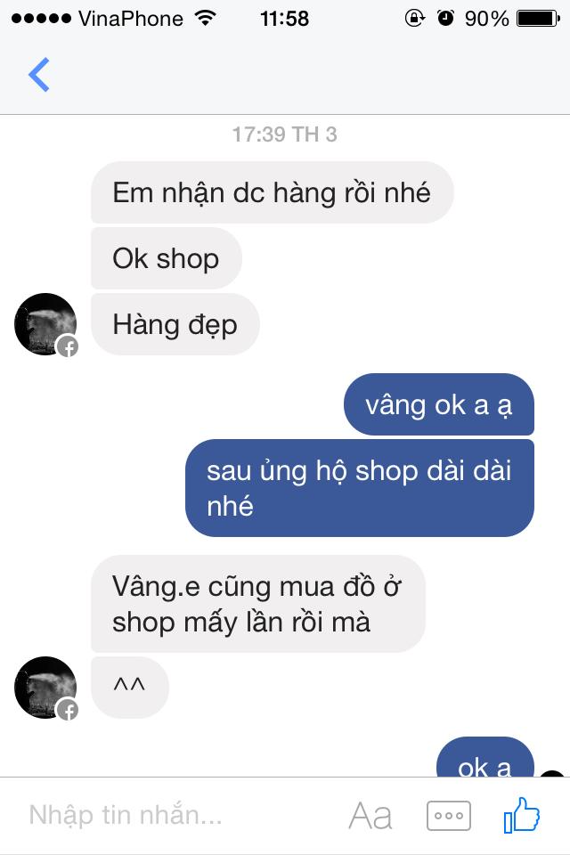 Hình ảnh feedback của khách hàng cũ giúp khách hàng mới tin tưởng hơn vào sản phẩm