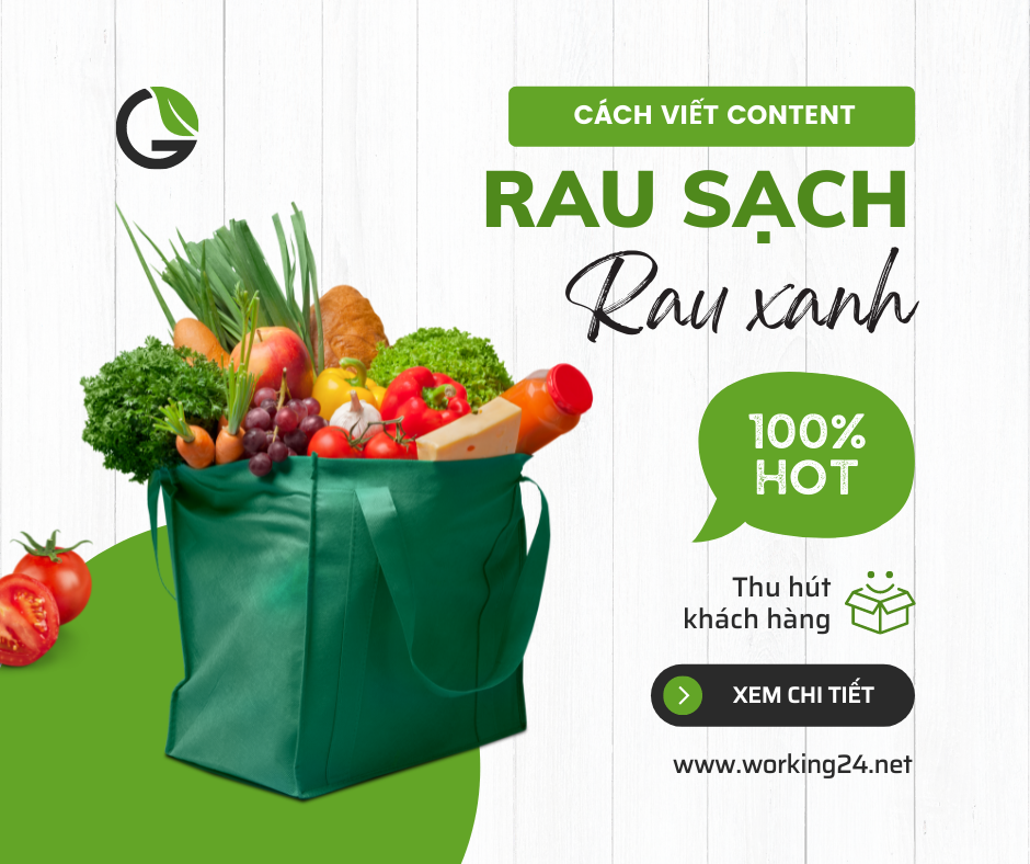 Read more about the article Hướng dẫn viết bài quảng cáo rau sạch thu hút khách hàng