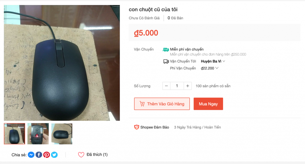 Tiêu đề sản phẩm có lượng bán và đánh giá cao