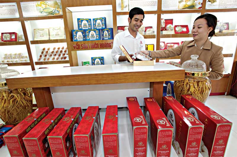 Địa điểm kinh doanh yến sào